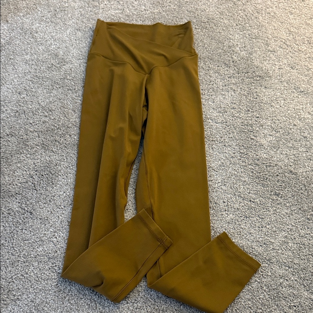 Aerie Olive High-Waisted Leggings